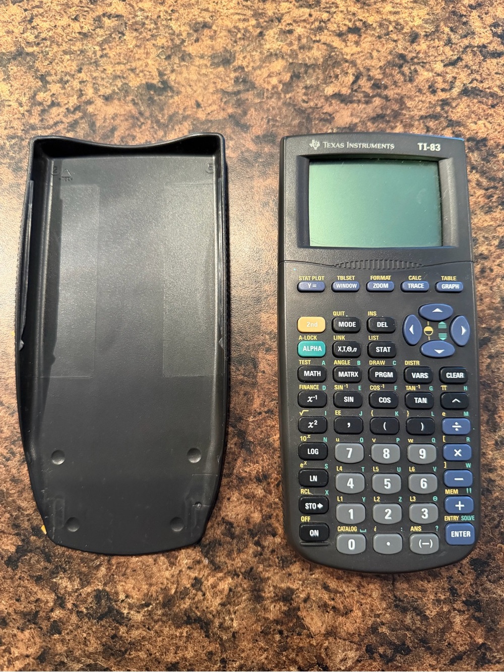 Texas Instruments TI-83 Graphing Calculator - Black